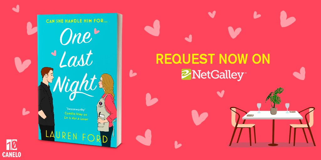 Calling all #romance <a href="/NetGalley/">NetGalley</a> reviewers! 📚 ❤️Now available to request, #OneLastNight is the hilarious new enemies-to-lovers #romcom from <a href="/LaurenMFord/">Lauren Ford (She/Her)</a>, perfect for fans of Sarah Adams, Meghan Quinn and Beth O'Leary👉 netgalley.com/catalog/book/5…