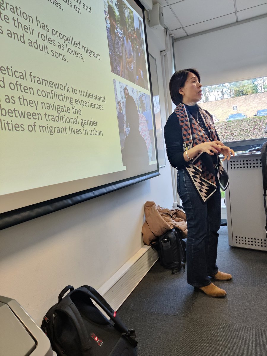 Derek Hird (@derekjhird) on Twitter photo How has rural men's migration changed intergenerational dynamics and elderly care practices in rural China? Prof. Susanne Choi of the Chinese University of Hong Kong delivered a great talk on this at today's <a href="/LancasterChina/">Lancaster University China Centre</a> seminar. How has rural men's migration changed intergenerational dynamics and elderly care practices in rural China? Prof. Susanne Choi of the Chinese University of Hong Kong delivered a great talk on this at today's <a href="/LancasterChina/">Lancaster University China Centre</a> seminar.