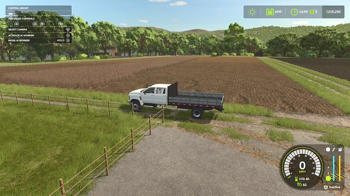 CmdrRuff's tweet image. #Farmingsimulator25 #GiantsSoftware #XboxSeriesX  Clearing Brush for cattle farm with the wife, Video up soon!