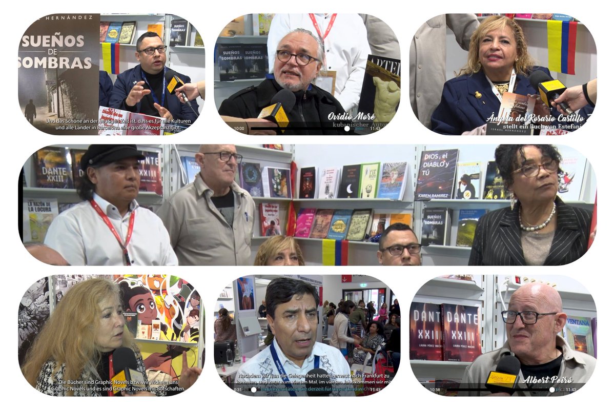 #Buchmesse #Literatur #AutorInnen #Bücher 
Wenn es draußen ungemütlich wird, was gibt es Schöneres als es sich drinnen mit einem guten Buch gemütlich zu machen. Latizón TV stellt euch AutorInnen aus Lateinamerika mit ganz unterschiedlichen Themen vor: latizon.de/mediathek_fran…