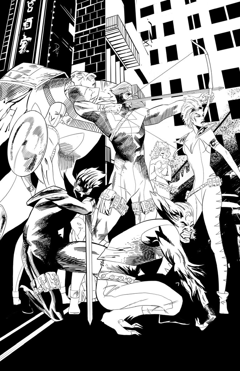 domgomezart's tweet photo. Youngblood art I did for @robertliefeld facebook contest https://t.co/GPOhlk10Mx