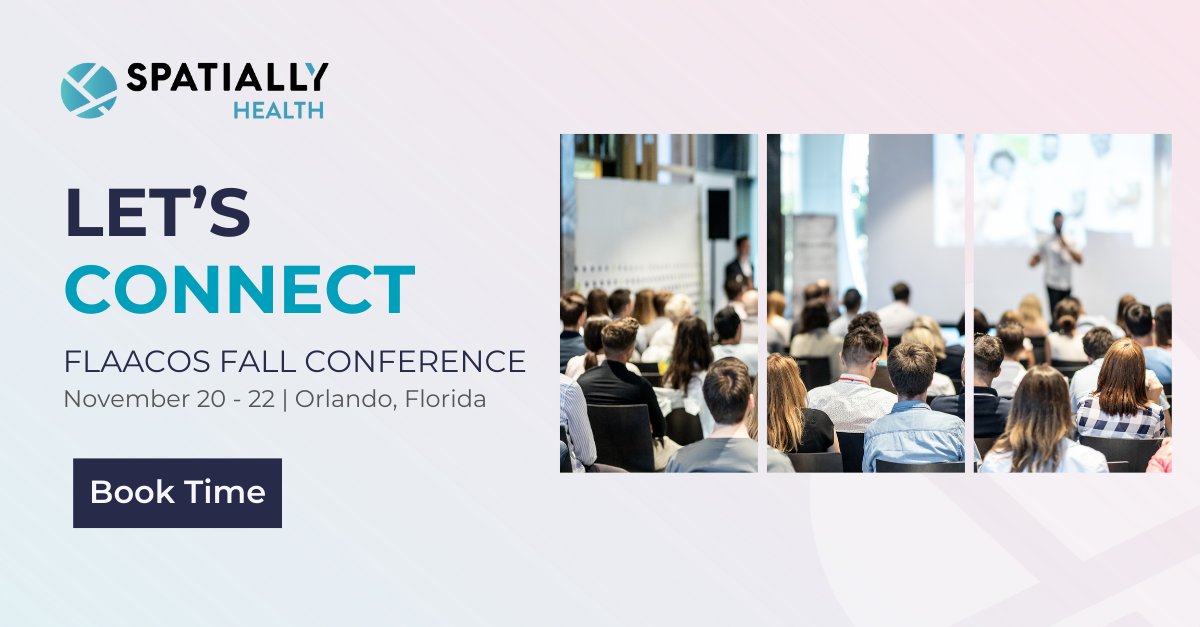 SpatiallyHealth's tweet image. Heading to the FLAACOs Annual Conference? Catch up with Hillit Meidar-Alfi, our CEO, while you&apos;re there. 

 📅 Schedule a time to connect with Hillit using the link below.
hubs.la/Q02YMvd30

We can’t wait to see you at FLAACOs!

#ThinkSpatially #valuebasedcare #healthequity