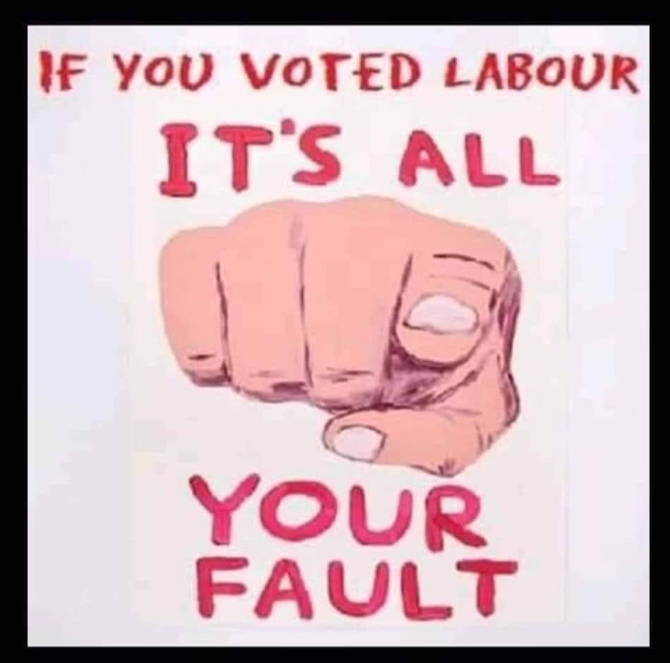 boblister_poole's tweet image. Nobody Wants To Admit To Voting Labour!