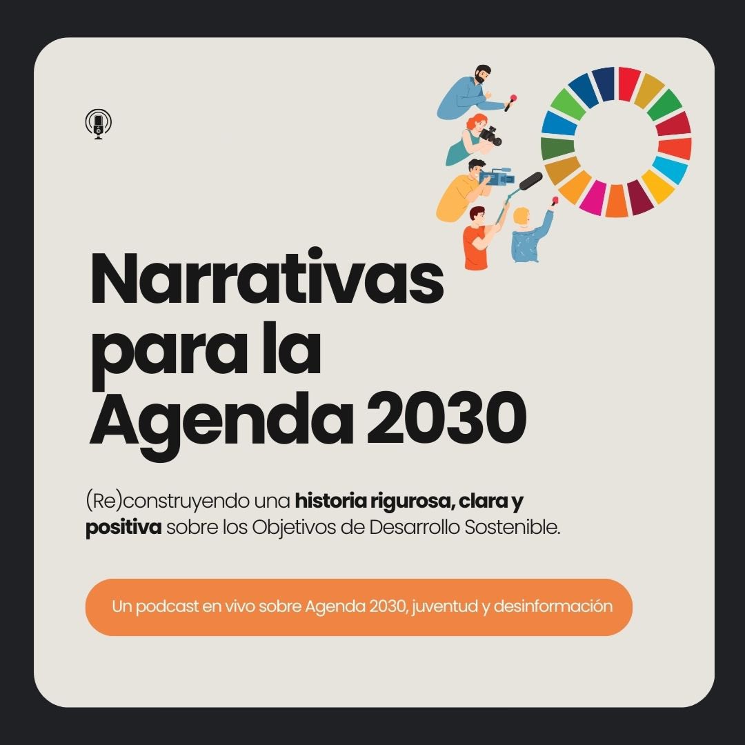 La iniciativa Narrativas para la Agenda 2030 celebra su última sesión en un formato diferente, para hablar sobre Agenda 2030, juventud y desinformación🙌🏼✨

<a href="/reds_sdsnspain/">REDS-SDSN Spain</a> <a href="/PresiCan/">Presidencia GobCan</a> #ODS #Agenda2030 #Canarias2030