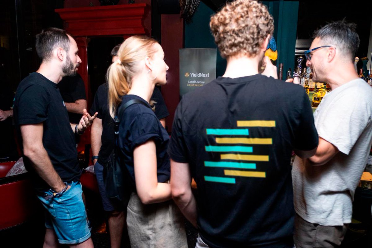 nektarnetwork's tweet photo. We're proud to have @YieldNestFi as our partner in celebrating Nektar’s Mainnet launch. Our cocktail event was a perfect blend of business and pleasure, with engaging conversations, new connections, and a shared excitement for the future. 

Thank you for your support! https://t.co/sl7vrB48dT