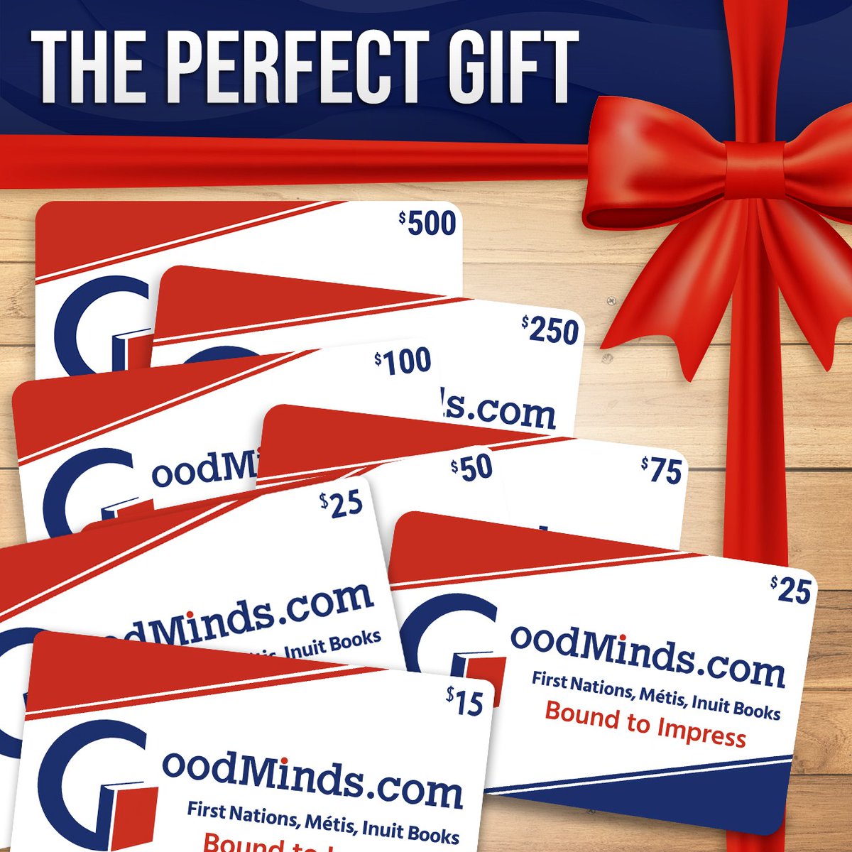 GoodMindsBooks's tweet image. The Perfect Gift - An Online Gift Card from GoodMinds.com Indigenous Books! 
Please visit our online catalogue to order:
@GoodMindsBooks -goodminds.com/collections/gi…
#Indigenousauthors #Indigenousbooks