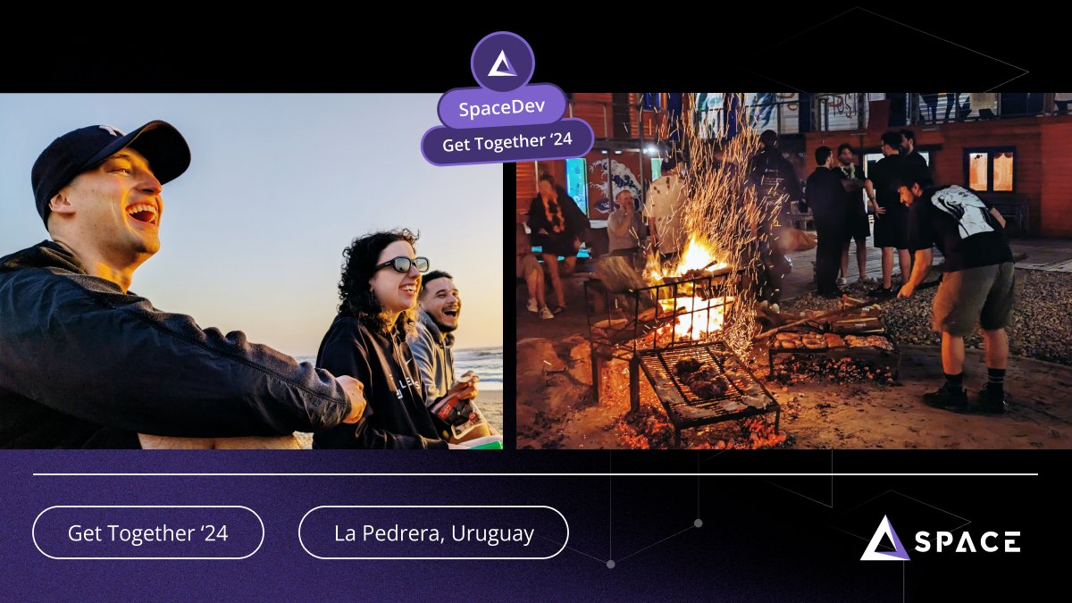 SpaceDevUy's tweet image. Get Together 2024 is a wrap! 🌟
Our #SpaceDev team took over La Pedrera, Uruguay 🇺🇾 for an epic weekend:

🎉 40+ friends, endless laughs.
🏊‍♀️ 3AM pool vibes.
❄️ Freezing ocean dips.
🔥 BBQ master: our CTO @juanmsobral 

Here’s to Get Together 2025! 💫