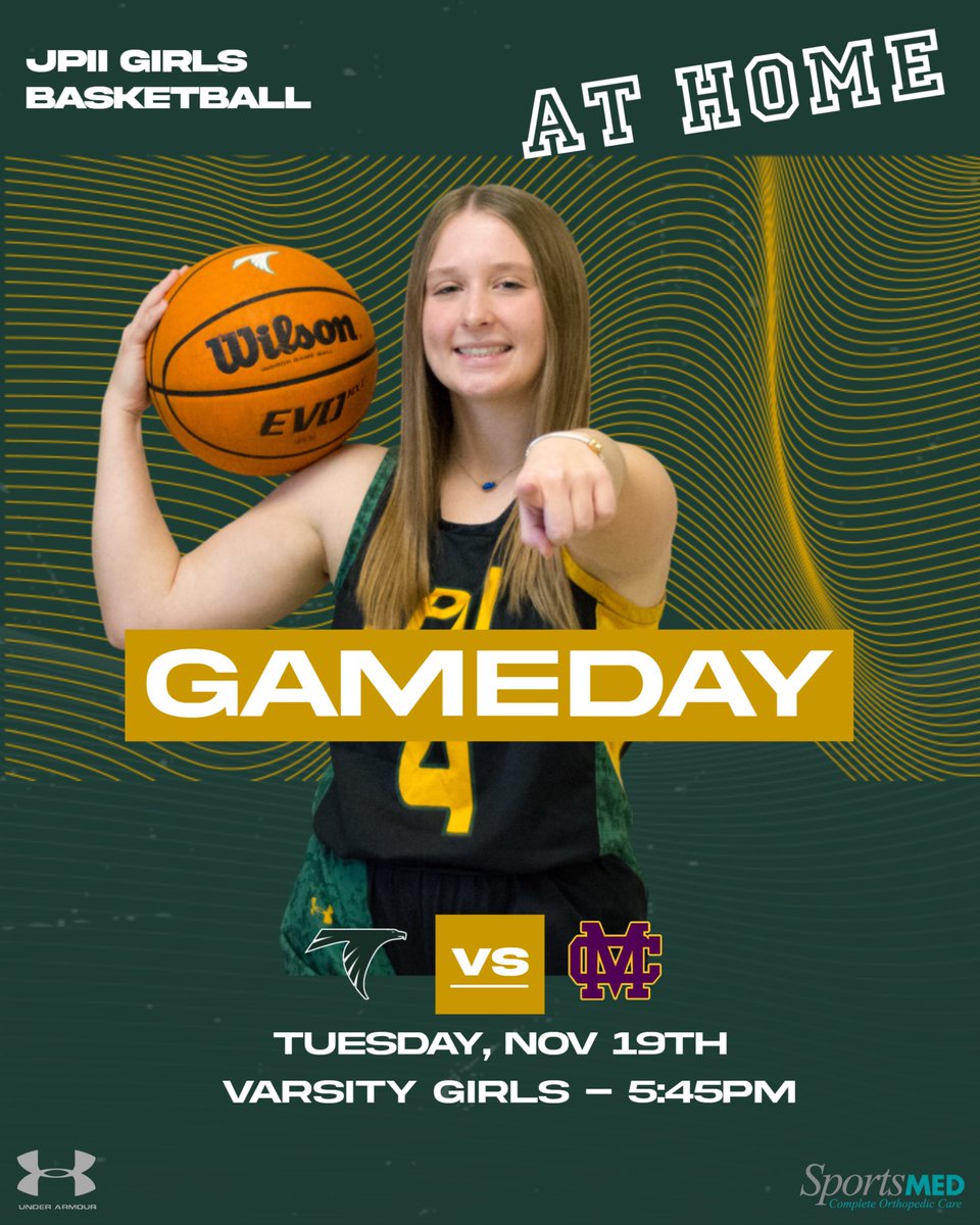 GAMEDAY!!! We host Madison County! Come out and support your Falcons! 

🆚 Madison County
🏟️ St. John Paul II
⏰ Varsity 5:45 PM