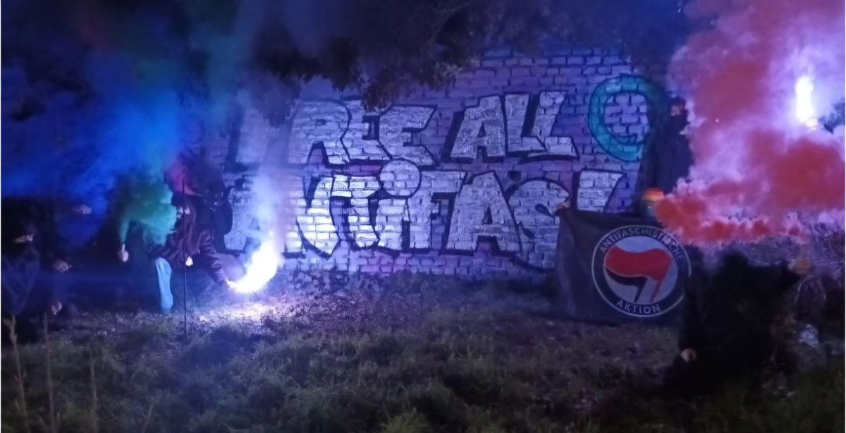 #freeallantifas #freenanuk #freegino #freehanna #freemaja #freejohann ... ///