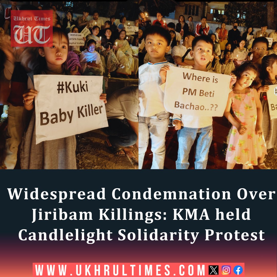#ManipurCrisis: The #Tangkhul #Naga Long while admitting that conflicts and confrontation often lead to unwelcome circumstances, maintained that there should be no justification for going on a #killing spree of helpless #women and #children.; The #Chandel Naga People’s