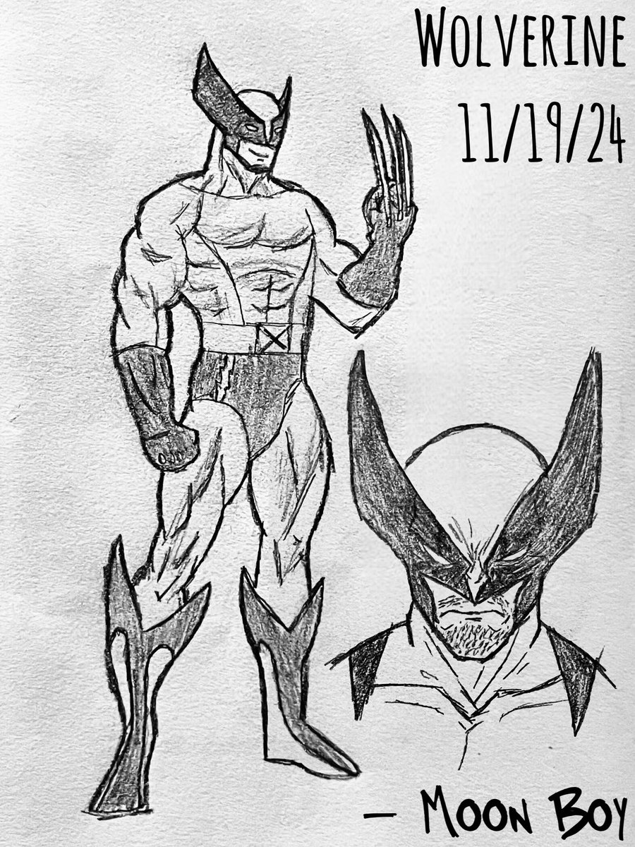 Wolverine Sketch
#art #artist #drawing #sketchart #comic #comicartist #fanart #Marvel #marvelcomics #Wolverine #xmenfanart #XMen97 #Logan