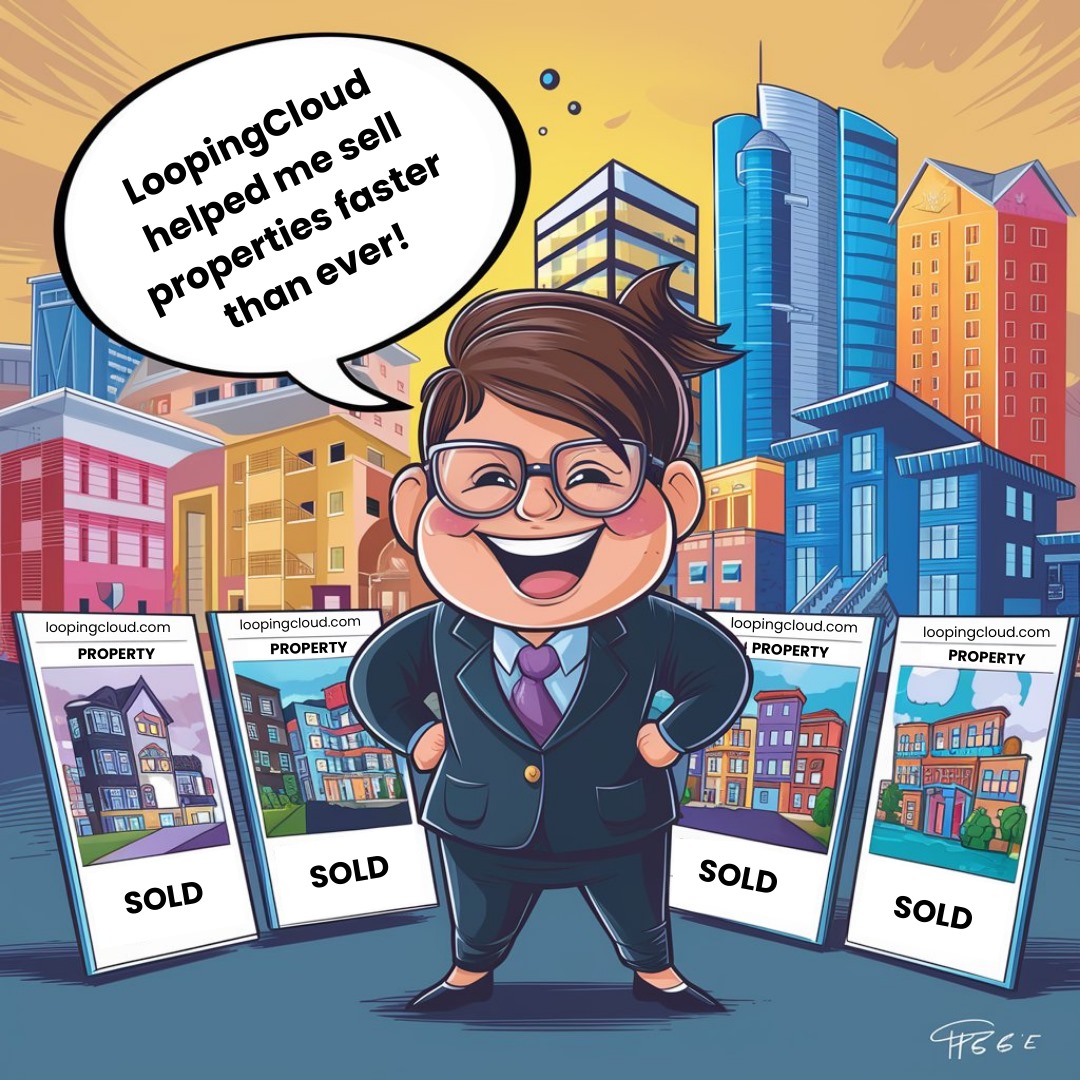 LoopingCloud's tweet image. A strong real estate portfolio starts with a single listing. Make it on LoopingCloud! 📈 #ListWithLoopingCloud