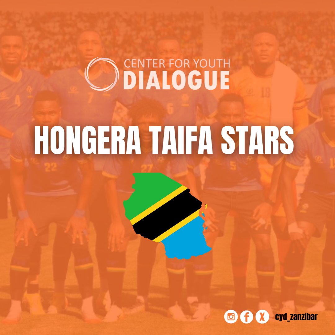 cyd_zanzibar's tweet photo. Tunajivunia ushindi wa Timu ya Taifa ya Mpira wa Miguu ya Wanaume kufuzu AFCON 2025 nchini Morocco! Pongezi kwa wachezaji, viongozi, mashirikisho, na Watanzania wote kwa mchango wenu mkubwa kwenye mafanikio haya ya michezo. 🇹🇿⚽ #AFCON2025 https://t.co/vj3HUAhebV