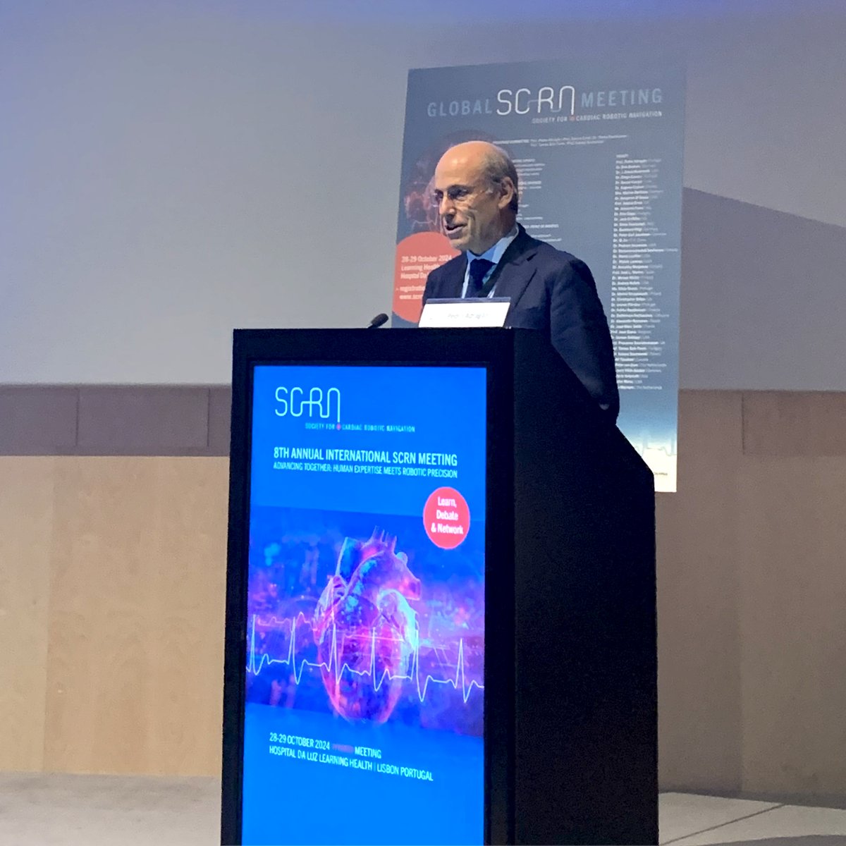 Stereotaxis's tweet photo. Genesis is now in Lisbon 🤖🇵🇹
Congratulations🎉 to Prof. Adragão & the team at Hospital da Luz on successfully treating your first patients using your new Genesis #RoboticEP system! Thrilled to see it in person during #SCRN2024. https://t.co/VG2cFkoPgU