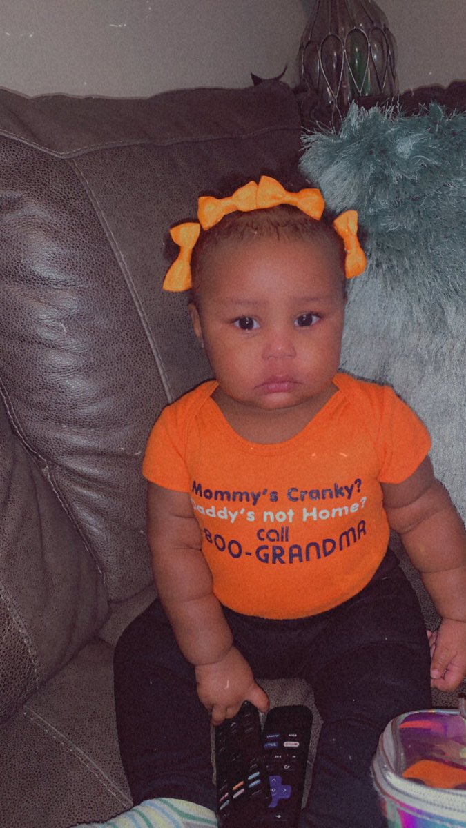 My baby allergies bothering her🥺🧡 alright logging back out