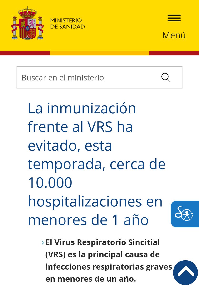 Hace poco más de un año escribía sobre la profilaxis de la infección por VRS con nirsevimab. Estamos en plena campaña y de momento llevamos CERO ingresos por bronquiolitis en UCI neonatal y Neonatología. Continuemos evitando sufrimiento y enfermedad a los niños y a sus familias.
