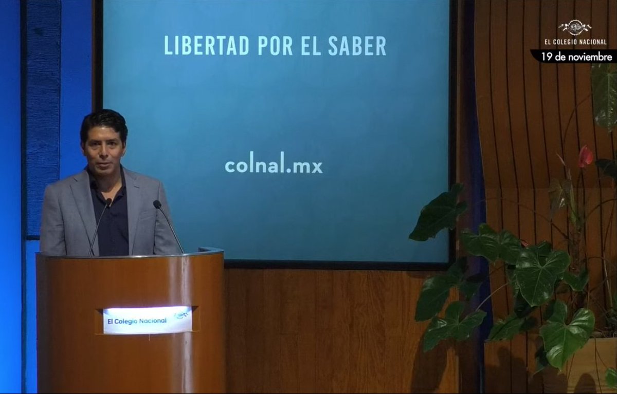 ColegioNal_mx's tweet photo. #Enlínea | Taller multidisciplinario de neurociencias 2024

«Hubel y Wiesel demostraron que las neuronas en la corteza occipital codifican las propiedades de los estímulos visuales y les otorgaron un Nobel (1981) por eso. Ahora conocemos a eso zona como la corteza visual» @JesusEPO.

👉https://t.co/Qy1V1vnh1I