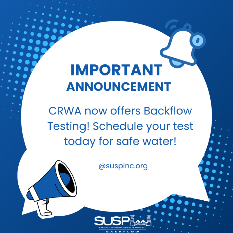 CalRural's tweet image. Backflow Testing!  Schedule your backflow testing today! Contact us at (916) 248-1308 or visit suspinc.org to learn more and book an appointment! #backflowtesting #crossconnection #backflowrepair #crossconnectioncontrol