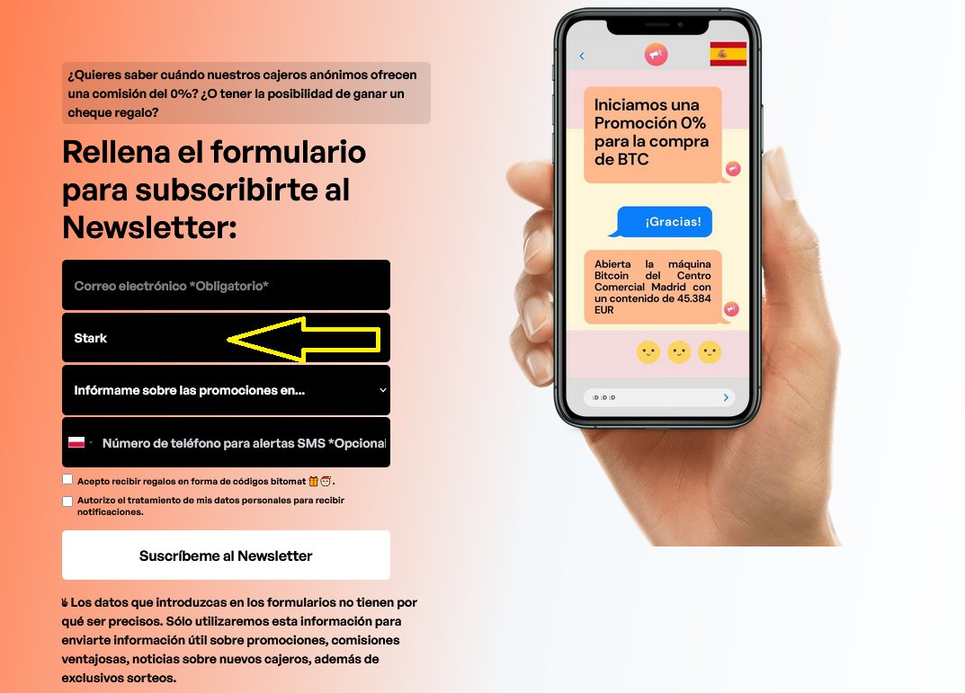 StarkPrivacy's tweet photo. Sorteo de 150€ (3x50€)

Para poder probar sus cajeros y además ganarte algo de Bitcoin he acordado con ellos un sorteo para vosotros

Solamente tienes que hacer 2 cosas:

1. Suscríbete a la Newsetter de Bitomat: https://t.co/c74AGoG8Ao
2. Dar RT🔁 al primer tweet de este hilo
