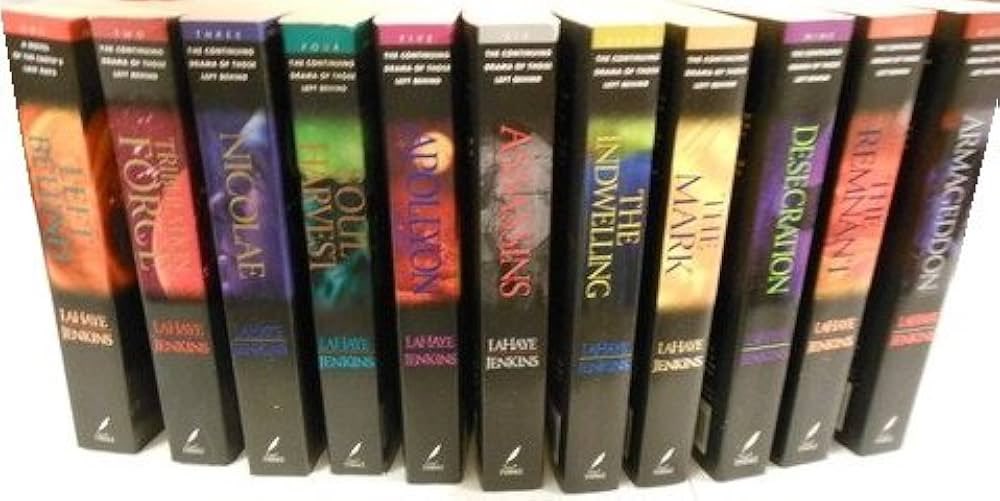 half of republican foreign policy is based on this series of christian fiction books