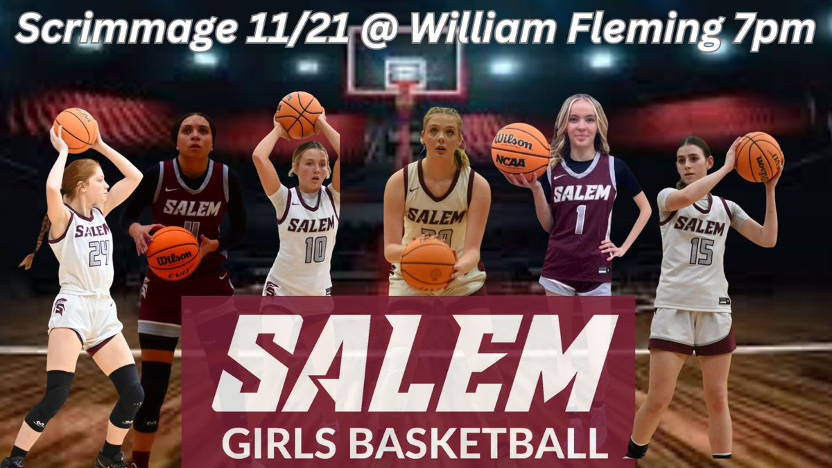 Lexie Hart (@lexiehoops2026) on Twitter photo Salem Spartans Girls Basketball season loading …. Scrimmage this Thursday vs William Fleming @ 7:00pm. Let’s Goooo <a href="/SalemSpartans/">Salem High School</a> Salem Spartans Girls Basketball season loading …. Scrimmage this Thursday vs William Fleming @ 7:00pm. Let’s Goooo <a href="/SalemSpartans/">Salem High School</a>