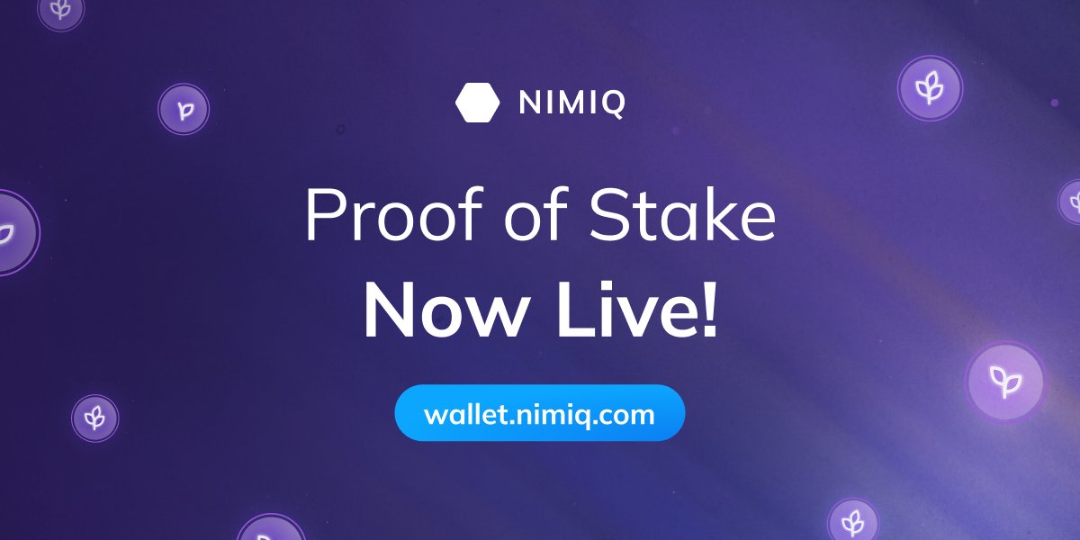✅ Nimiq Wallet is back online!

Full functionality to the wallet on Proof of Stake is LIVE.

Check out the new features at wallet.nimiq.com!

The monumental migration has been achieved.

👉 Learn more: nimiq.com/blog/nimiq-pro…

Welcome to the future of Nimiq. 🤝