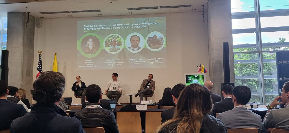 Estudio Legal Hdez (@estudiohdez) on Twitter photo Nuestro equipo #ELHAbogados presente en el evento “Liberando el potencial del hidrógeno” para apoyar el desarrollo de proyectos en Colombia🇨🇴 <a href="/USEmbassyBogota/">US Embassy Bogota</a> <a href="/MinEnergiaCo/">Minenergía</a> Como el hidrógeno limpio puede contribuir a descarbonizar el sector productivo y la hija de ruta Nuestro equipo #ELHAbogados presente en el evento “Liberando el potencial del hidrógeno” para apoyar el desarrollo de proyectos en Colombia🇨🇴 <a href="/USEmbassyBogota/">US Embassy Bogota</a> <a href="/MinEnergiaCo/">Minenergía</a> Como el hidrógeno limpio puede contribuir a descarbonizar el sector productivo y la hija de ruta