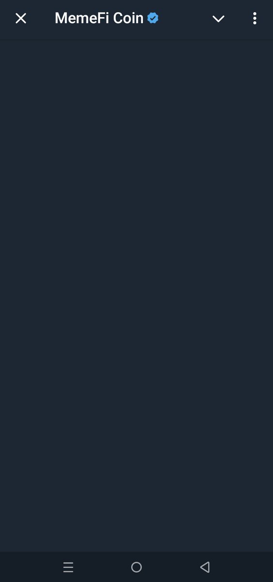 SeanZhao1909's tweet photo. @memeficlub Hey, why can't I access the Memefi bot? Every time I try to enter, the screen just stays black. I've already waited for a few minutes, but it still doesn't change https://t.co/oXveNgD6Vq