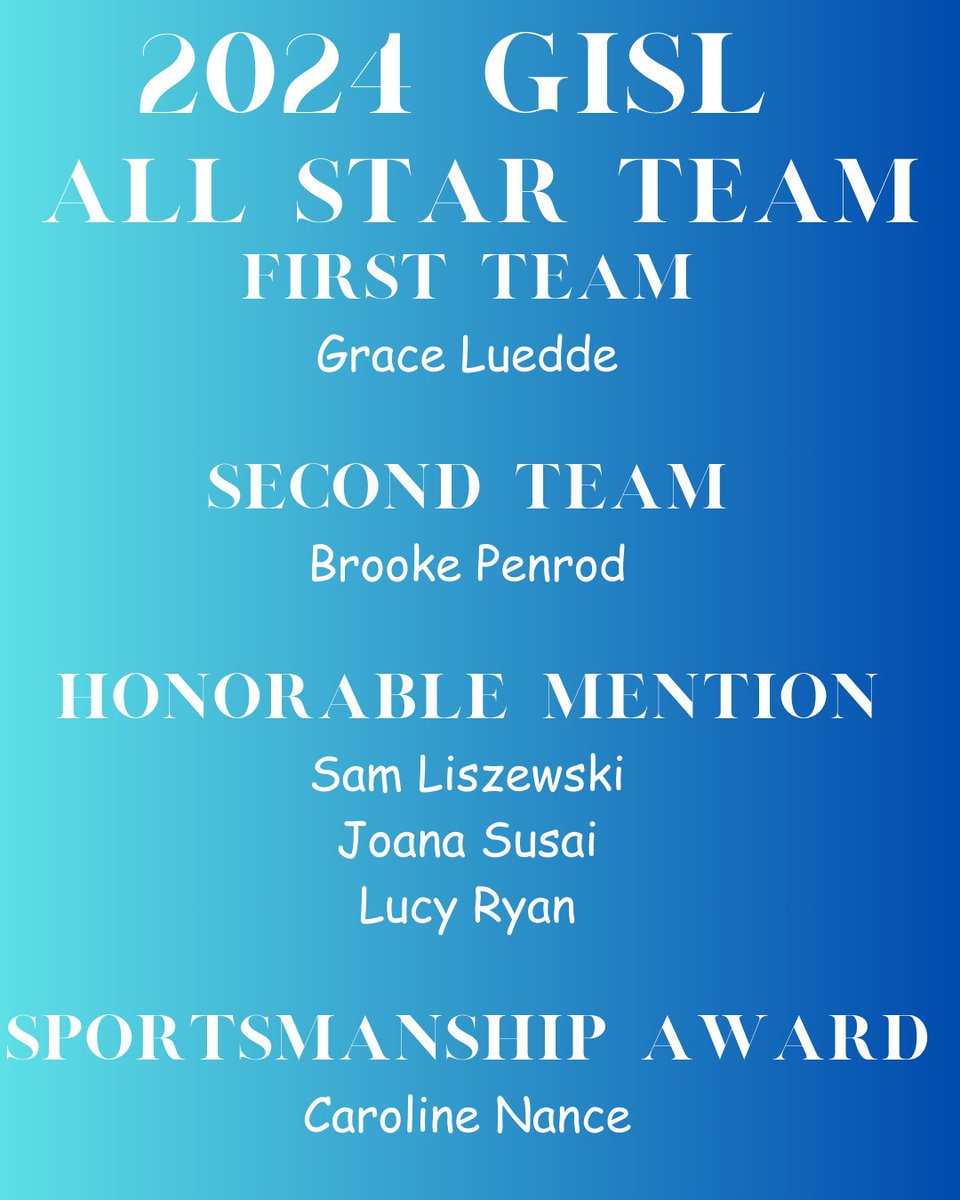 Congratulations Girls