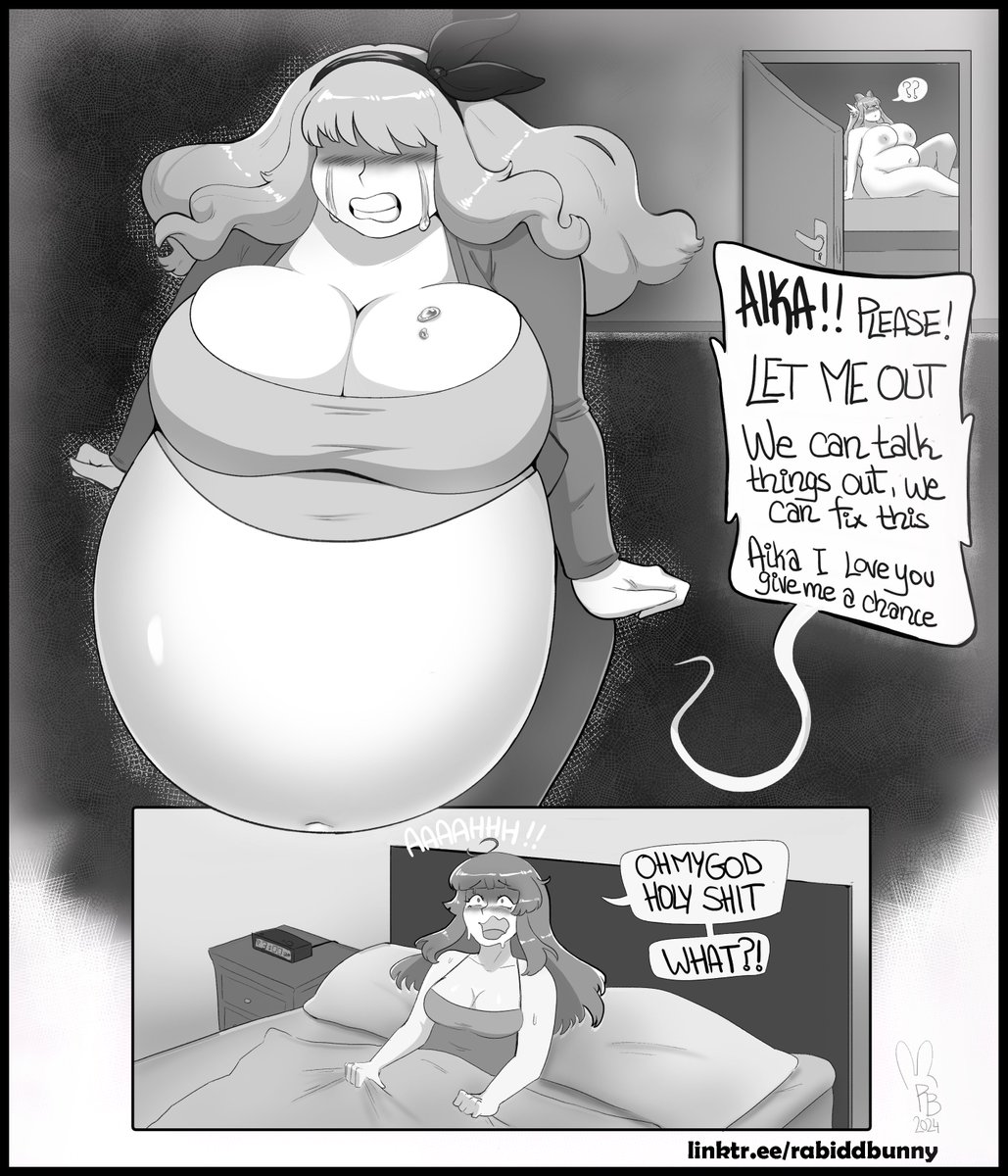 We got even moar One serving choice "spin off" non cannon thing for my bestie <a href="/N0tUltra/">PlusUltra²</a> 

Aika is not having it anymore 

I had such fun with this omgggg