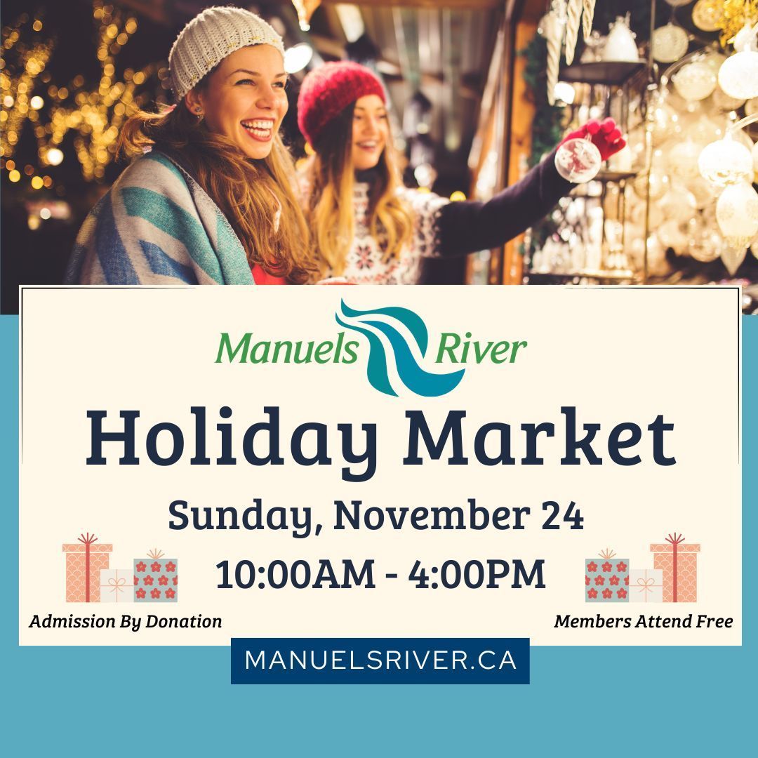 Two floors, and over 30 tables of gift ideas! 🎁
Admission by donation to the  Manuels River Hibernia Interpretation Centre.

#Newfoundland #Market #Craftfair #HolidayMarket #Christmas #ChristmasMarket #GiftIdeas