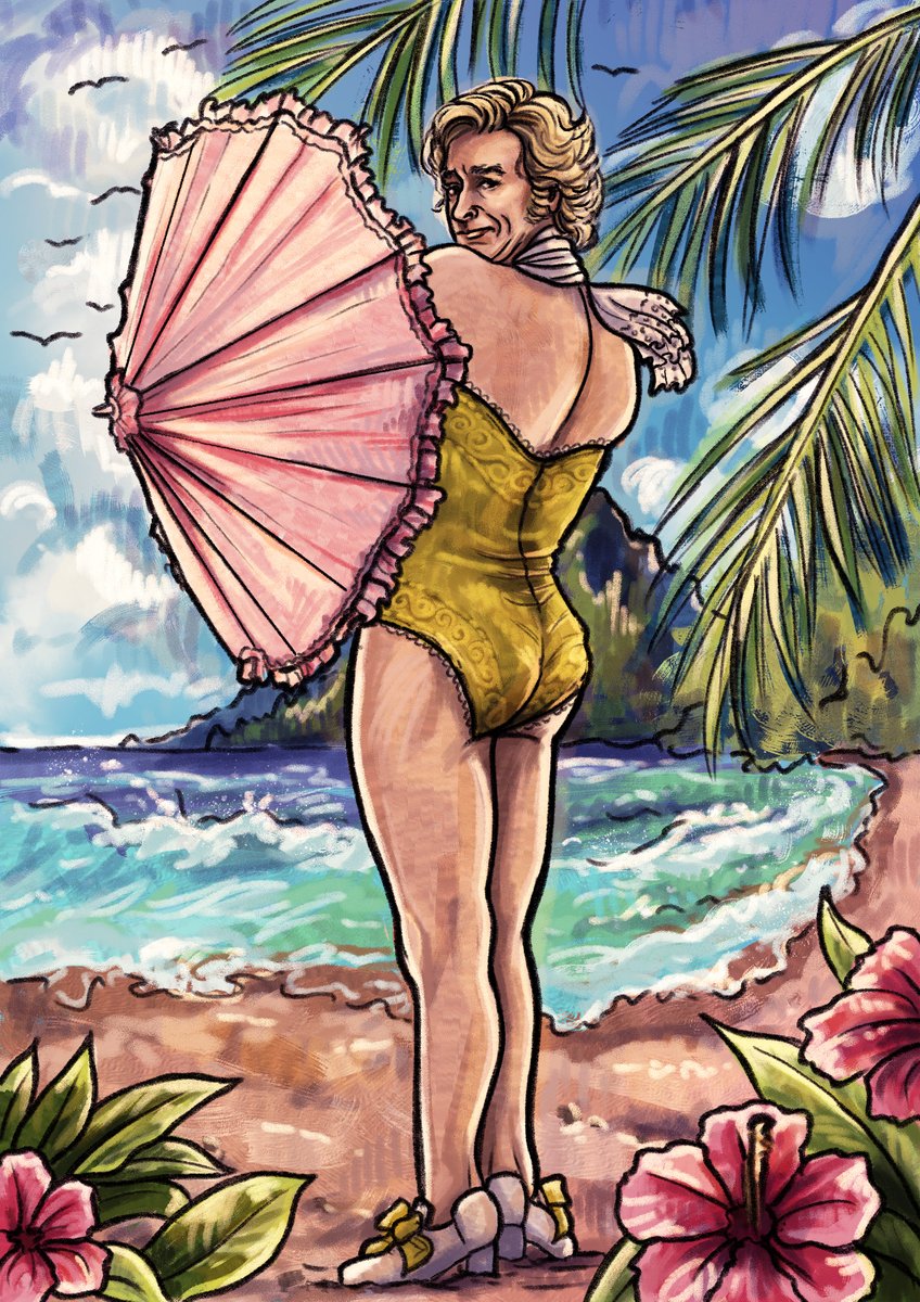 A cheeky Stede for #auxiliarywardrobezine! 

What a joyful zine to be a part of. Please go to the tag to check out everyone's fabulous fashionable Stedes! 

#ofmd #ourflagmeansdeath

<a href="/stedebonnetzine/">The Auxiliary Wardobe Zine</a>