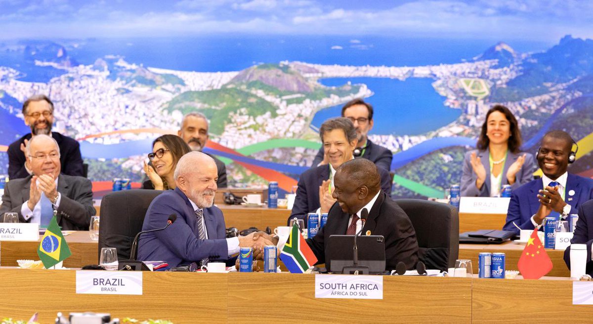 South Africa has taken over the Presidency of G20, an intergovernmental forum.

USA, Russia, Argentina, Australia, Brazil, Canada, China, France, Germany, India, Indonesia, Italy, Japan, Mexico, Saudi Arabia, South Africa, South Korea, Turkey, the UK, EU and AU are all members.