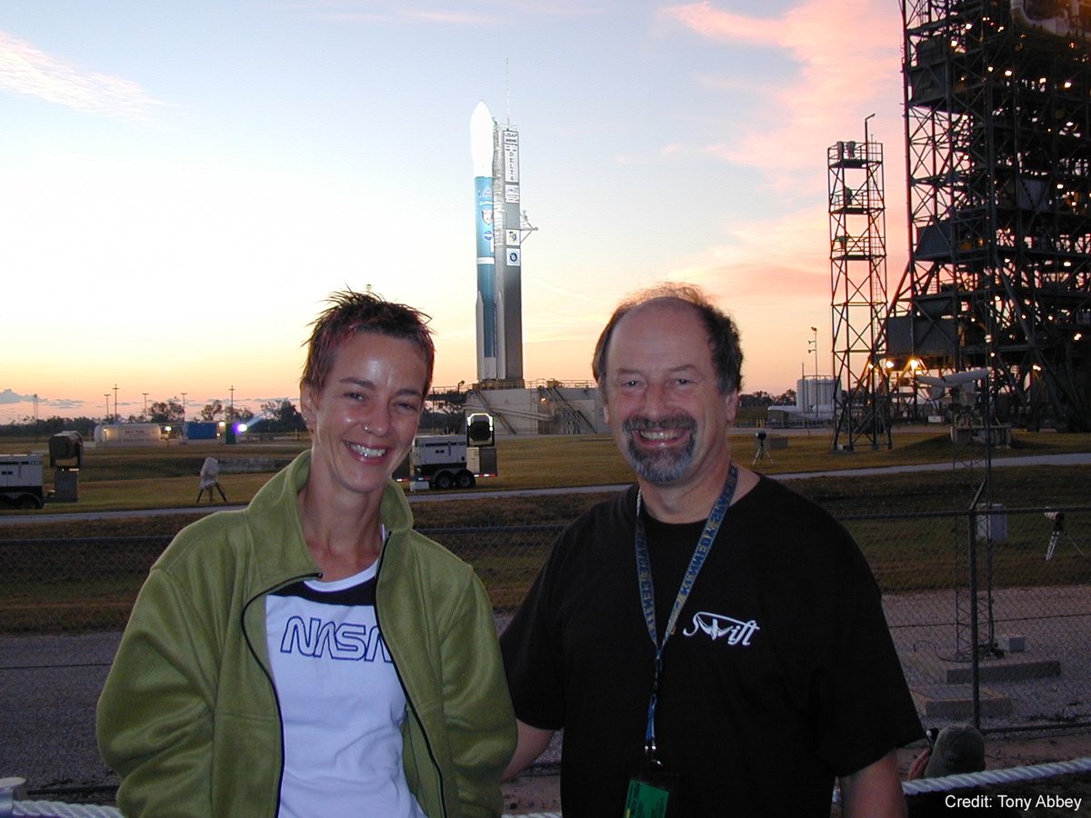 NASAUniverse's tweet image. Twenty years ago this week, Swift team members from around the world gathered at Cape Canaveral, FL, for the observatory’s launch.

Join us tomorrow to wish Swift a happy 20th anniversary! In the coming weeks, we’ll keep exploring the mission’s science, people, and more. #Swift20