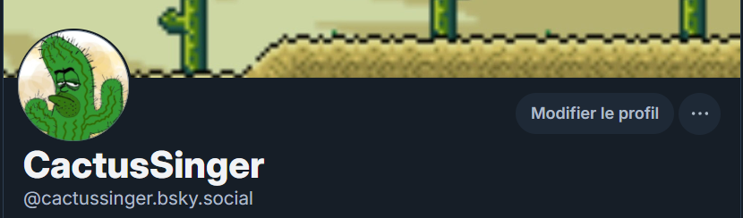 CactusSinger's tweet image. Comme beaucoup, je suis aussi sur l'autre réseau 😉 
N'hésitez pas à venir dire bonjour, vous êtes les bienvenues 💚
Toujours autant de JV (et de Point &amp;amp; Click ou de Vampire The Masquerade, on ne se refait pas)