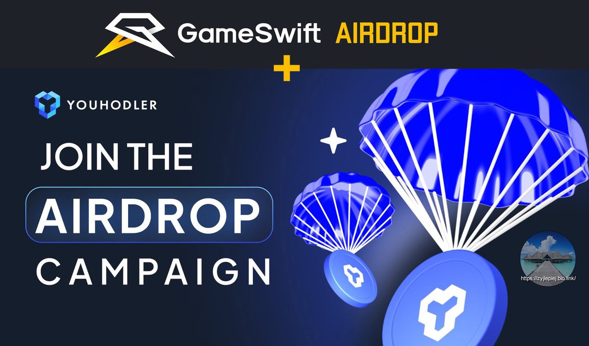 zyj_lepiej's tweet photo. 🪂 Airdrop niespodzianka dla stakerów $GSWIFT, bo tego projektu nie było do tej pory w skarbcu. Powinien on zostać rozprowadzony na początku grudnia.
✅ Youhodler ma poza tym swoją własną kampanię, w której można zdobyć dodatkowe tokeny. Jeżeli ktoś ma ochotę poklikać na Zealy - https://t.co/0HUoVQ8cyU
🔥 W tokenomii przeznaczono na airdropy aż 15% total supply (po cenie IDO to 45 mln $), nie będzie na nim żadnego vestingu
Pomocne? 💙+🔁
#kryptowaluty #GSArmy #krypto #GameSwift @GameSwift_io