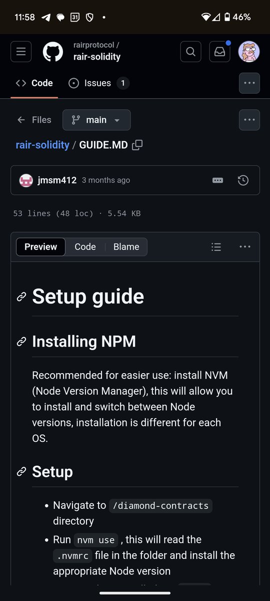 RAIR (@rairprotocol) on Twitter photo While the markets are ripping π let's remember it's developers that make it all possible! Check out our <a href="/mudgen/">Nick Mudge π</a> inspired ERC2535 #solidity library on GitHub. Full onchain trade and execution engine deployable to any EVM While the markets are ripping π let's remember it's developers that make it all possible! Check out our <a href="/mudgen/">Nick Mudge π</a> inspired ERC2535 #solidity library on GitHub. Full onchain trade and execution engine deployable to any EVM