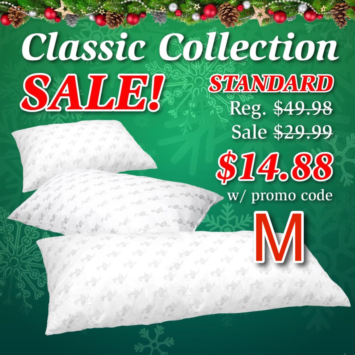 bfraser747's tweet photo. Sleep better &amp; wake refreshed! #MyPillow's Standard Classic are now just $14.88 with promo code 👉M👈. Experience unmatched comfort and support that redefines rest. Hurry, limited stock! https://t.co/kefEWh7sQU #MyPillowPromoCodeM https://t.co/BDVFFm0z48