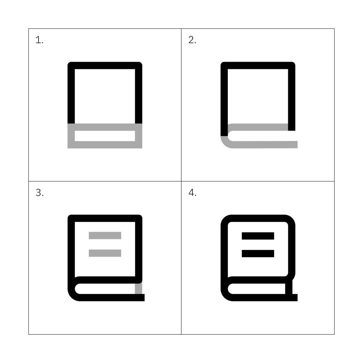 Building a “book” icon for the Firefox icon system 🦊 ✨
