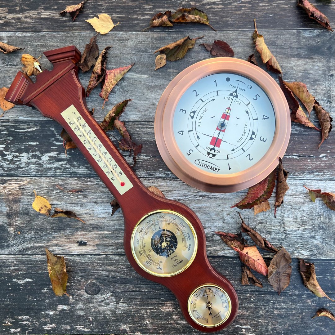 ClimeMET's tweet image. This autumn, we're forecasting some love for our forgotten favourites. 🧡

Discover our range of weather products encased in beautiful colours, designed with simplicity and reliability in mind. 

climemet.com

#climemet #weatherdials #weatherinstruments