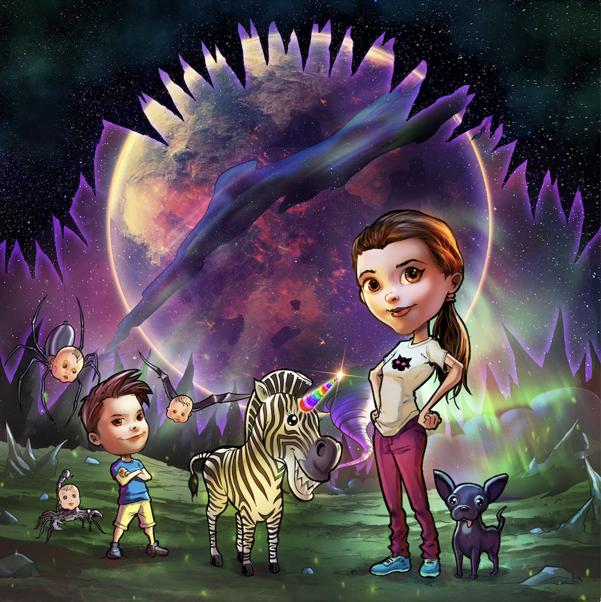 Earbudtheater's tweet photo. You can now listen to ALL SIX episodes of "Nightmare Planet" for free!  Head on over to @kidpodtheater to check it out:
https://t.co/smhOy7aKz0
#Audio #Podcast #Unicorn https://t.co/XEuCnEPmI6