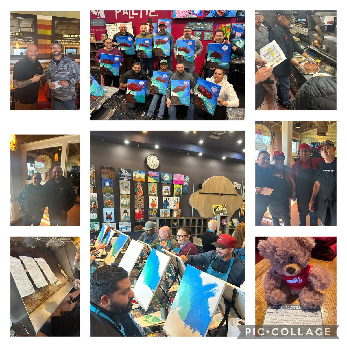 Jeremy Lilly (@jeremylilly86) on Twitter photo Aligning at our Q2 General Manager meeting! Talking chilihead hospitality, role
Modeling perfect food 🌶, and a little welling being time to cap off a productive day! #bestteam <a href="/JbrizM1/">Jose M Ambriz</a> <a href="/LizaMoralesh/">Liza Morales-Hill</a> <a href="/MiaLed81/">Mia Ledezma</a> <a href="/nballard026/">Nathan Ballard</a> <a href="/Jhurzel/">hurz</a> <a href="/Chilis/">Chili's Grill & Bar</a> 🌶❤️ Aligning at our Q2 General Manager meeting! Talking chilihead hospitality, role
Modeling perfect food 🌶, and a little welling being time to cap off a productive day! #bestteam <a href="/JbrizM1/">Jose M Ambriz</a> <a href="/LizaMoralesh/">Liza Morales-Hill</a> <a href="/MiaLed81/">Mia Ledezma</a> <a href="/nballard026/">Nathan Ballard</a> <a href="/Jhurzel/">hurz</a> <a href="/Chilis/">Chili's Grill & Bar</a> 🌶❤️