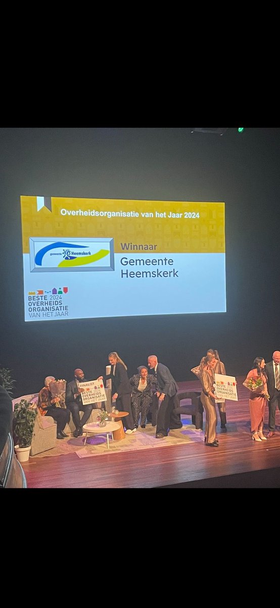 PietBurgering's tweet photo. We zijn de beste overheidsorganisatie van 2024. #Heemskerk https://t.co/BsAFL5AQZk