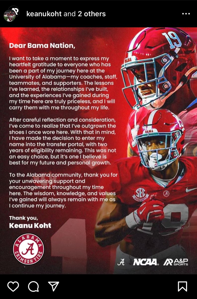 Charlie_Potter's tweet image. Statement from Keanu Koht