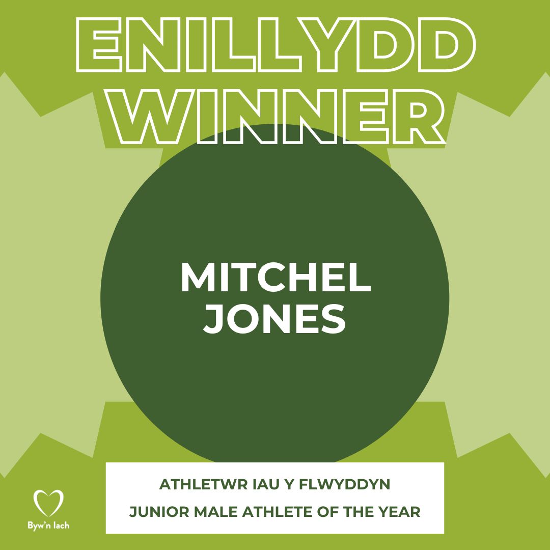 Athletwr Iau y flwyddyn 2024 yw..... MITCHEL JONES!
Llongyfarchiadau mawr!

The 2024 Junior male athlete of the year is.... MITCHEL JONES!
Congratulations!