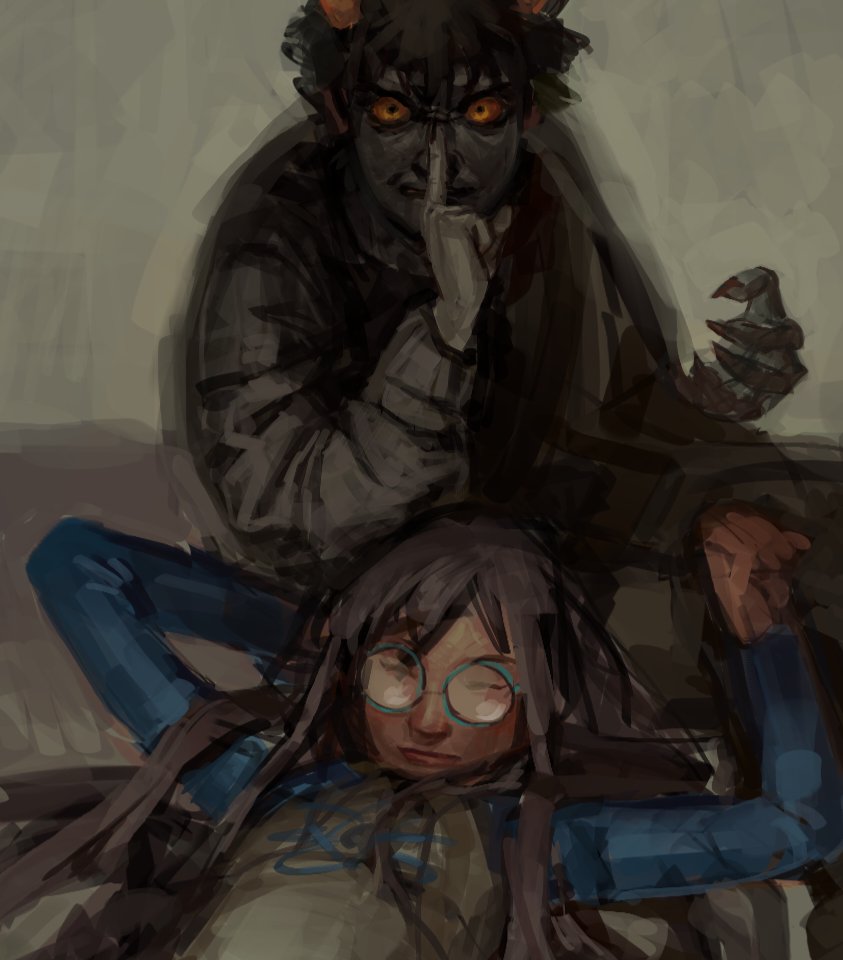 ptashik_'s tweet photo. I wish I had more time to draw

#homestuck #karkatvantas #jadeharley https://t.co/LErIEep8Pl