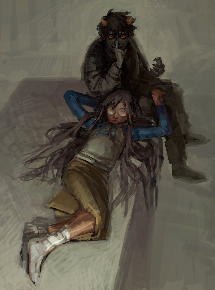 ptashik_'s tweet photo. I wish I had more time to draw

#homestuck #karkatvantas #jadeharley https://t.co/LErIEep8Pl