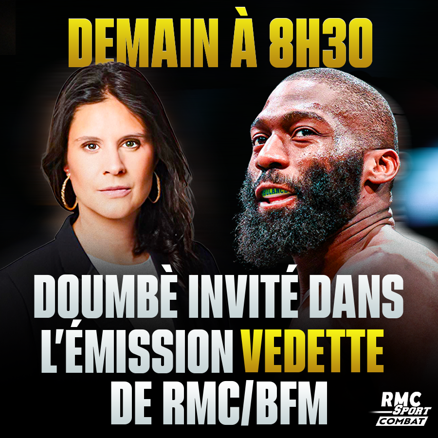 🚨 <a href="/CedricDoumbe/">Cédric Doumbè</a> sera présent ce mercredi 20 novembre à 8h30 dans l'émission vedette "Le Face à face" d'Apolline de Malherbe sur <a href="/RMCInfo/">RMC</a> ! 

🤯 C'est la première fois qu'un combattant de MMA fait son apparition dans cette émission incontournable !