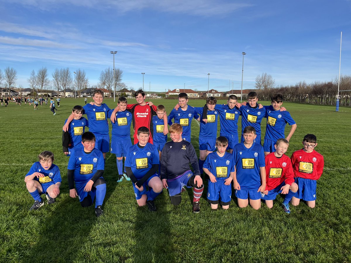 Thank you <a href="/ArdrossanRFC/">ArdrossanAcciesRFC</a> for hosting todays 🥶 festival
Great for the <a href="/IrvineRoyalAcad/">Irvine Royal Academy</a> <a href="/CashBackScot/">CashBack4Communities</a> <a href="/Scotlandteam/">Scottish Rugby</a> School of Rugby to get another run out with loads of tries, offloads and tackles on display. Girls looking great in their new training tops (much needed today!)