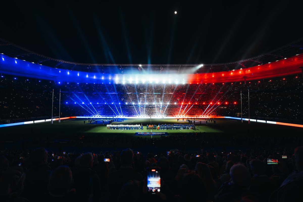 🏟️😍 Une scène 𝒆𝒙𝒄𝒆𝒑𝒕𝒊𝒐𝒏𝒆𝒍𝒍𝒆 pour un match de 𝒍𝒆́𝒈𝒆𝒏𝒅𝒆.

🔥 On remet ça vendredi soir ?
📸 <a href="/Objectifrugby/">Objectif Rugby</a> | <a href="/julienpoupart1/">julien Poupart</a> | Antoine G.
#XVdeFrance #NeFaisonsXV